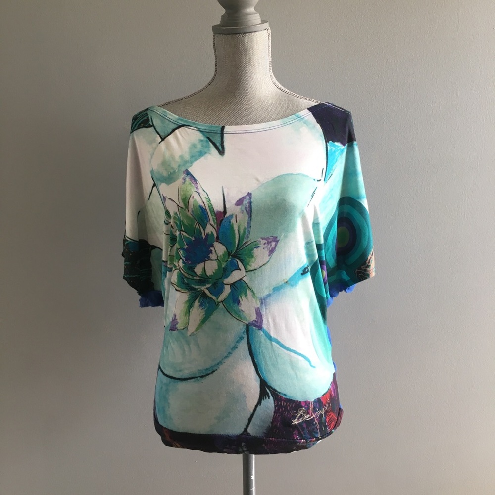 Desigual Floral Top